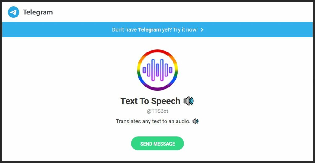 Ttsbot Cara Mudah Buat Sound Of Text Telegram
