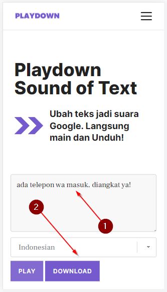 Cara Download Mp3 Suara Nada Dering Telepon Wa